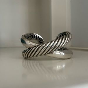 DAVID YURMAN Sterling Silver Crossover Cuff